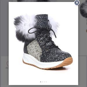 Australian Luxe fur boots. Worn one time.